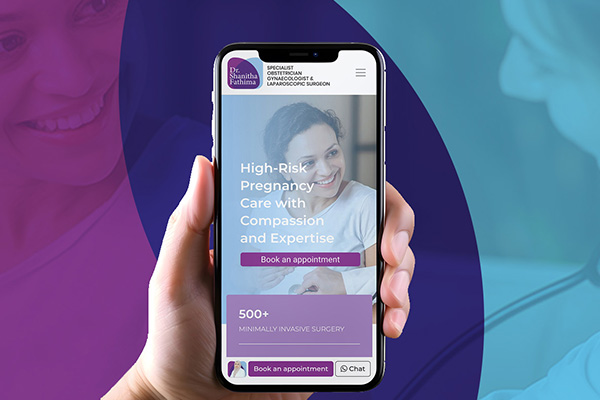 Dr Shanitha Website Design